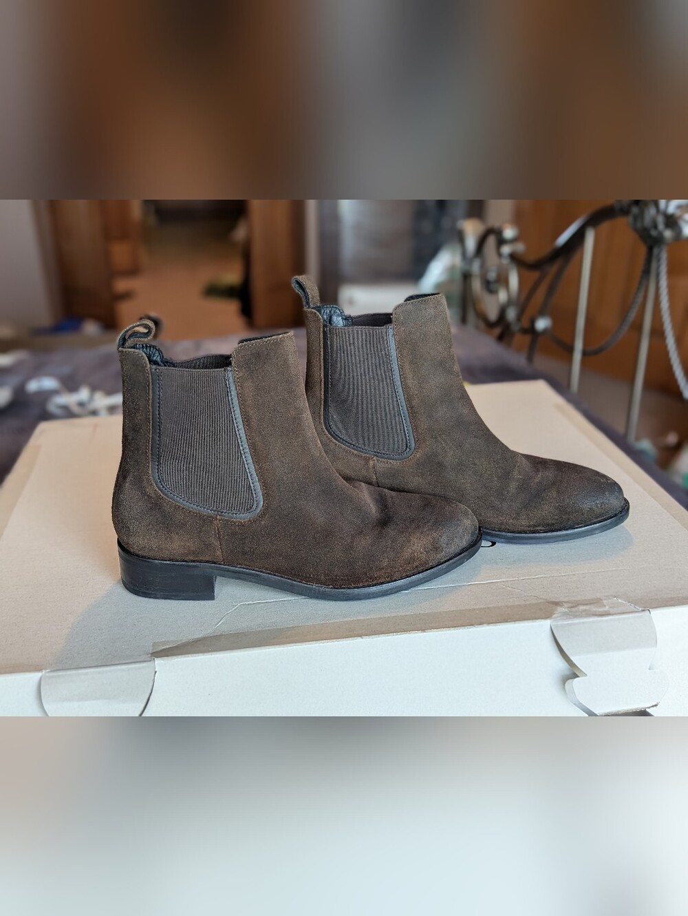 Thursday Boot Duchess Dark Olive Suede 9